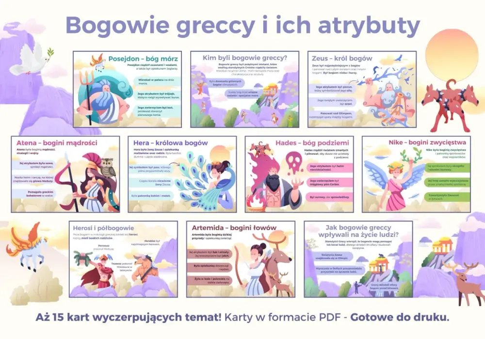 Mitologia grecka - najważniejsi bogowie, mity i ich znaczenie