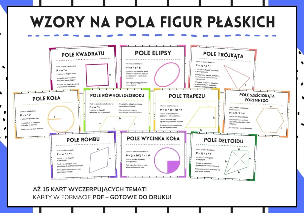 Elipsa - definicja, wzór, pole. Jak ją zrozumieć?