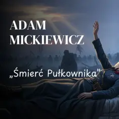 Adam Mickiewicz, "Śmierć Pułkownika" streszczenie: żołnierze przy umierającej kobiecie w mundurze, symboliczny obraz walki i poświęcenia.