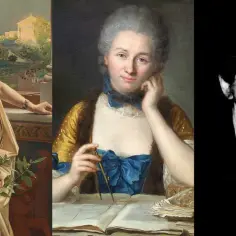 Trzy kobiety: antyczna alegoria, XVIII-wieczna uczona i współczesna myślicielka. Wszechstronne feminatywy w historii.