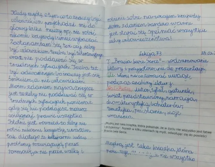 Czy warto być dobrym człowiekiem? Argumenty i przykłady w rozprawce