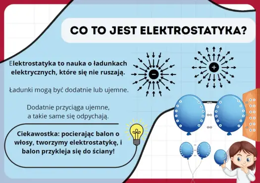Elektrostatyka od podstaw - ładunki, pole i praktyczne przykłady