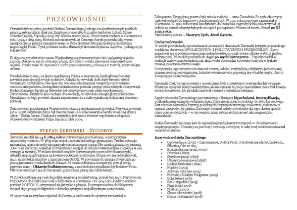 Ile stron ma Przedwiośnie? Prawda o wydaniach!