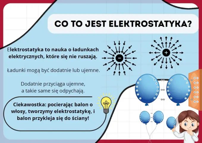 Elektrostatyka od podstaw - ładunki, pole i praktyczne przykłady